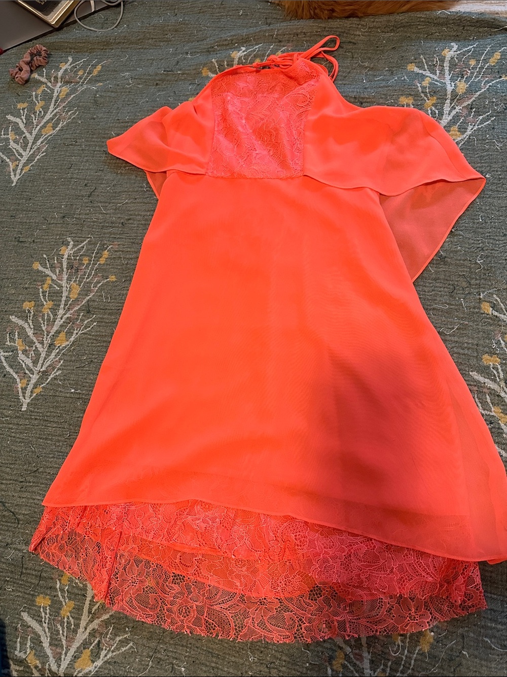 BCBGeneration Coral Halter Dress